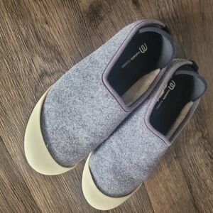 Mahabis classic gray lined shoe size 38